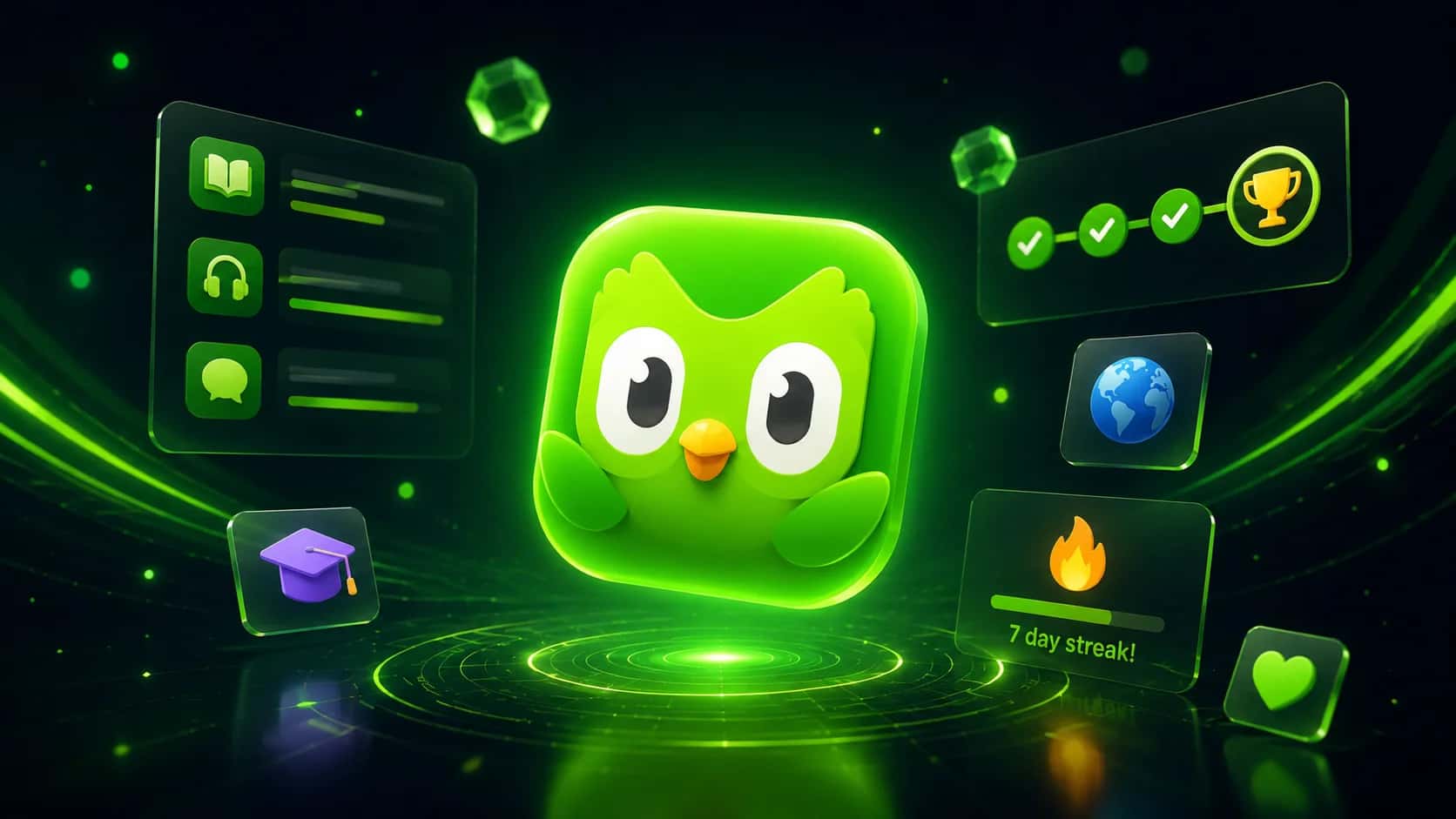 Duolingo & app học tiếng Anh