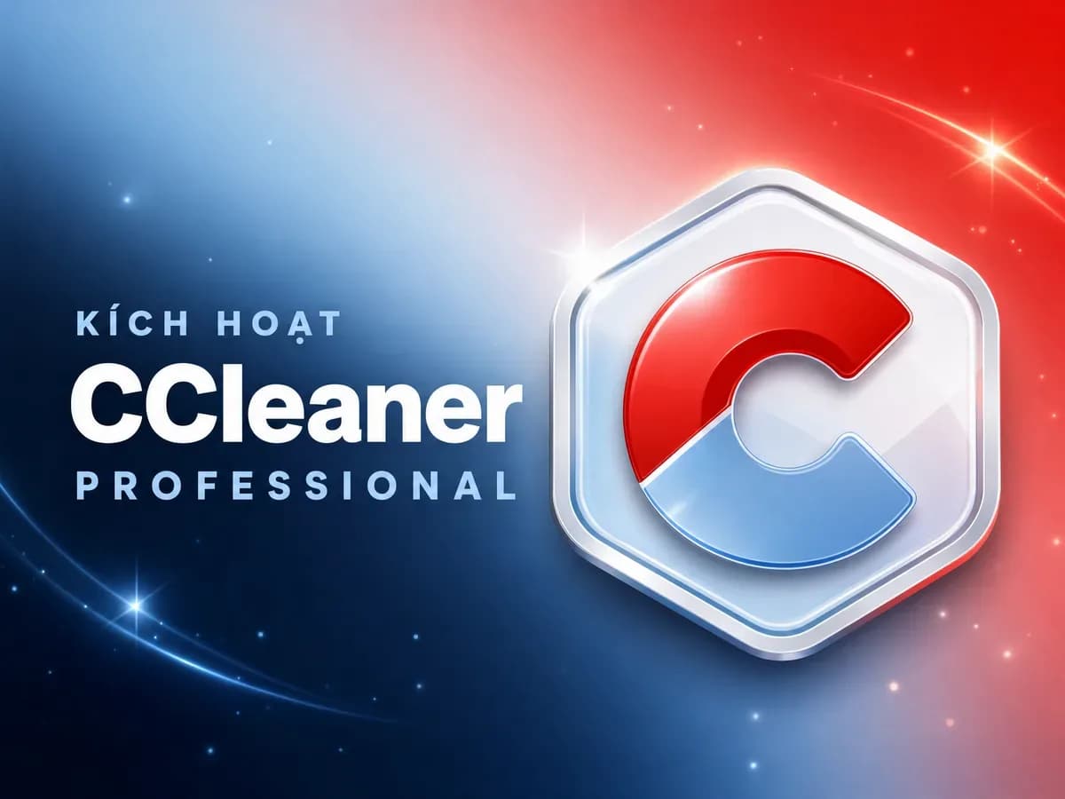 Kích hoạt CCleaner Professional