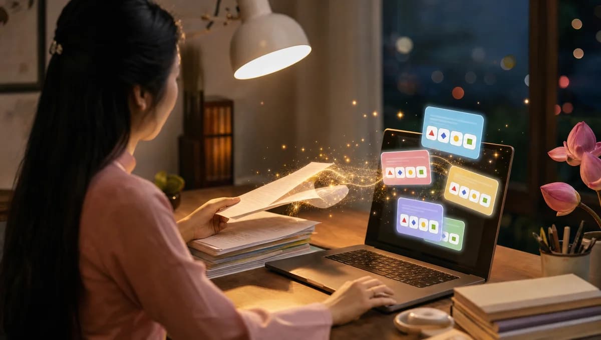 Cách tạo quiz Kahoot bằng AI 2026: từ PDF, PowerPoint và ghi chú viết tay