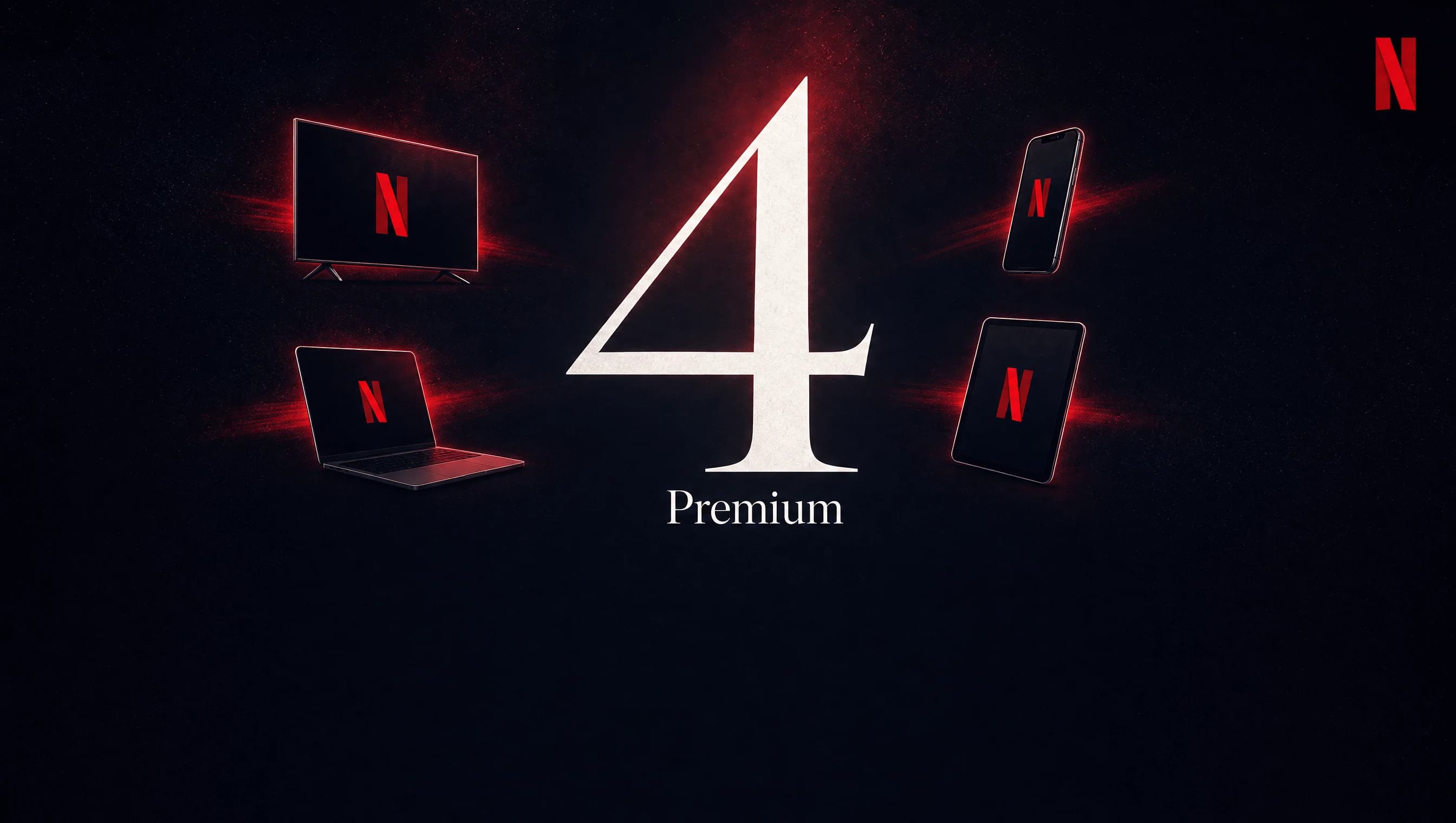 Netflix Premium 4K xem cùng lúc được mấy thiết bị 2026: giới hạn household và cách dùng đúng
