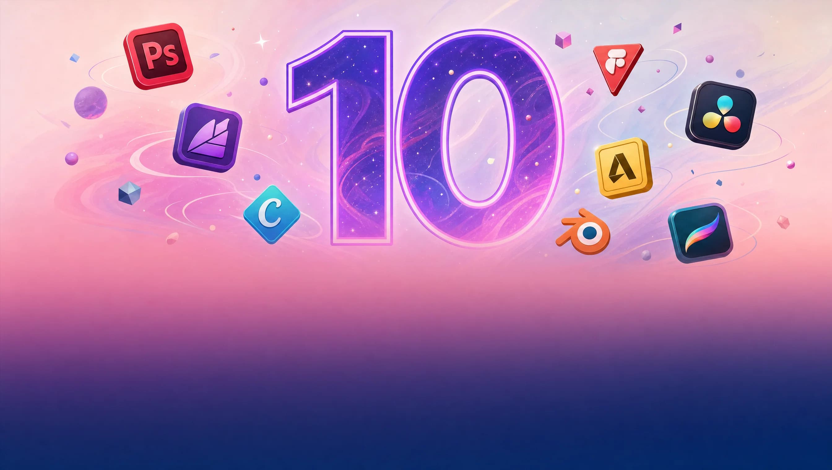 Top 10 phần mềm thiết kế pro 2026 cho creator Việt: miễn phí và trả phí