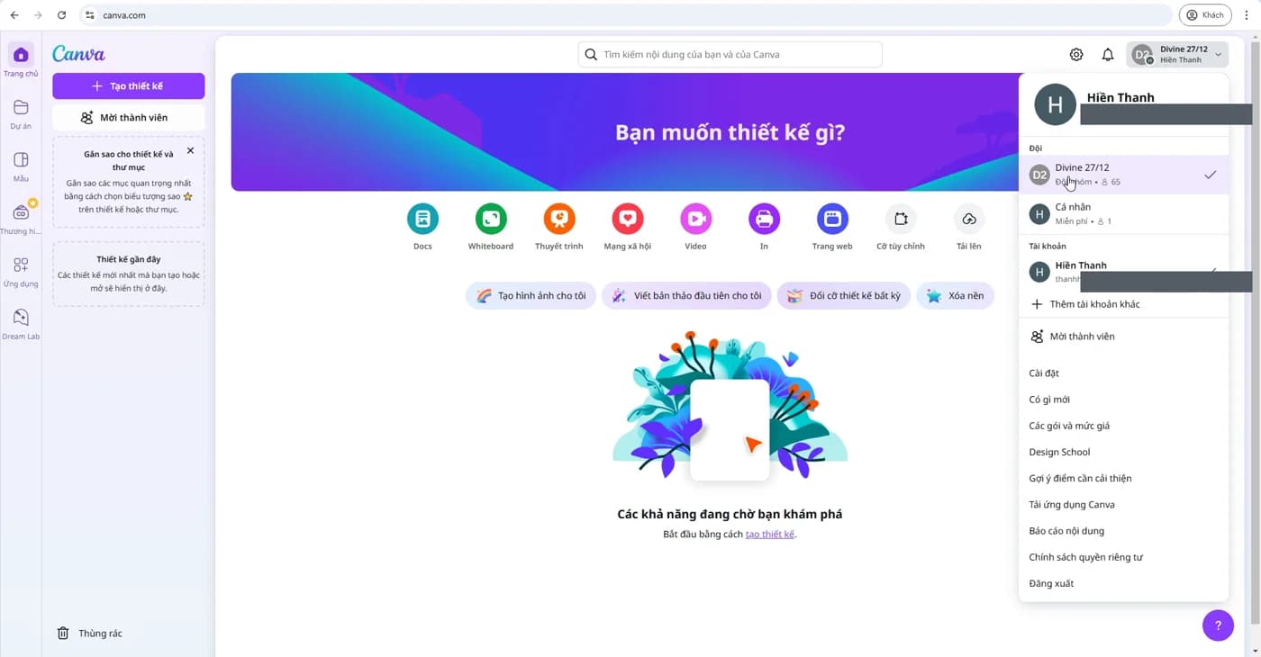 Cách kích hoạt Canva Pro sau khi mua tại BestApp