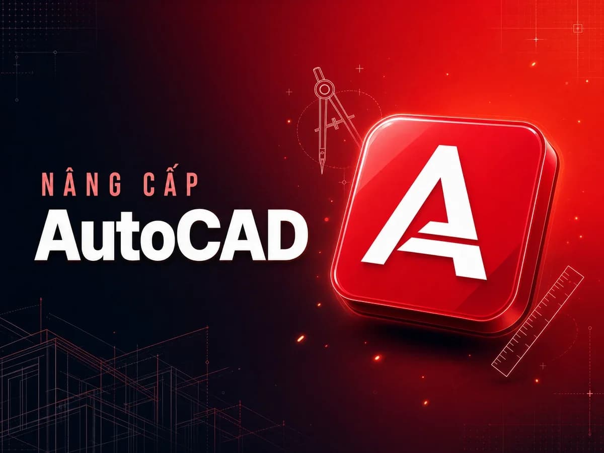 Nâng cấp AutoCad