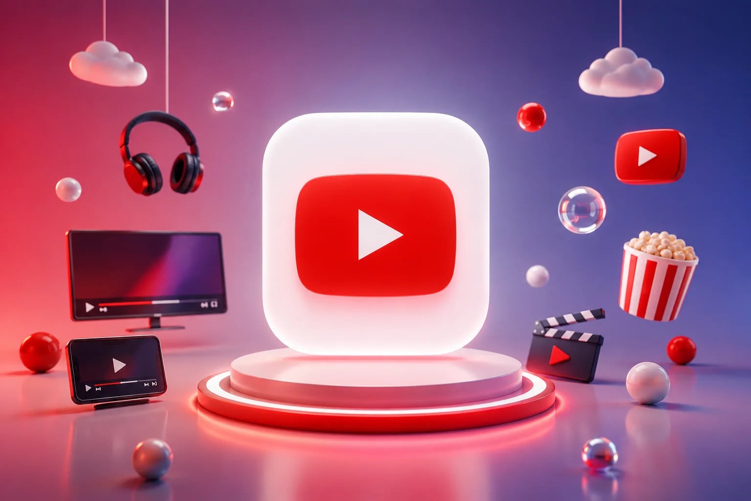 Hình minh hoạ chủ đề YouTube Premium