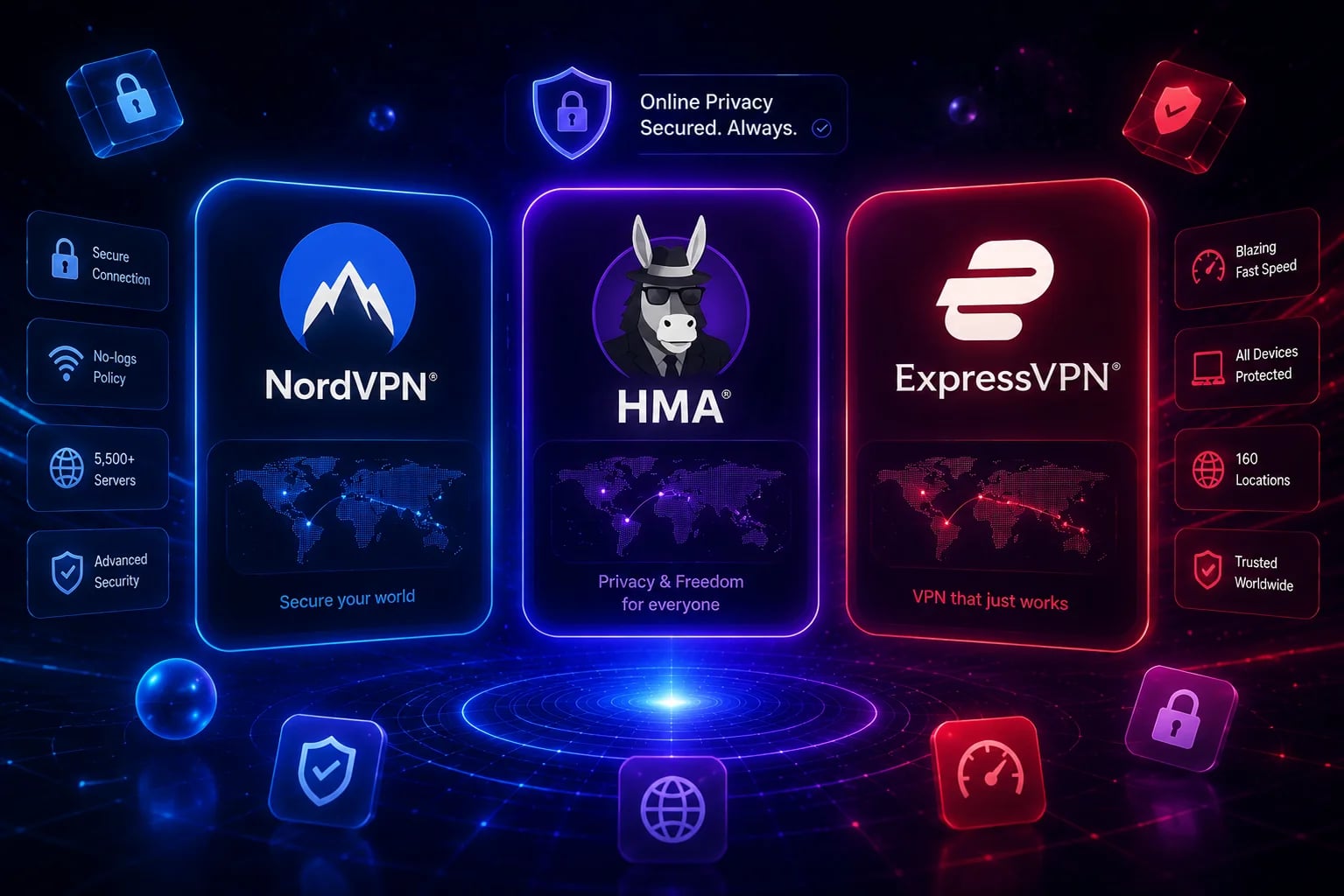Hình minh hoạ chủ đề Bảo mật mạng cho người Việt 2026: VPN, diệt virus, bản quyền Windows