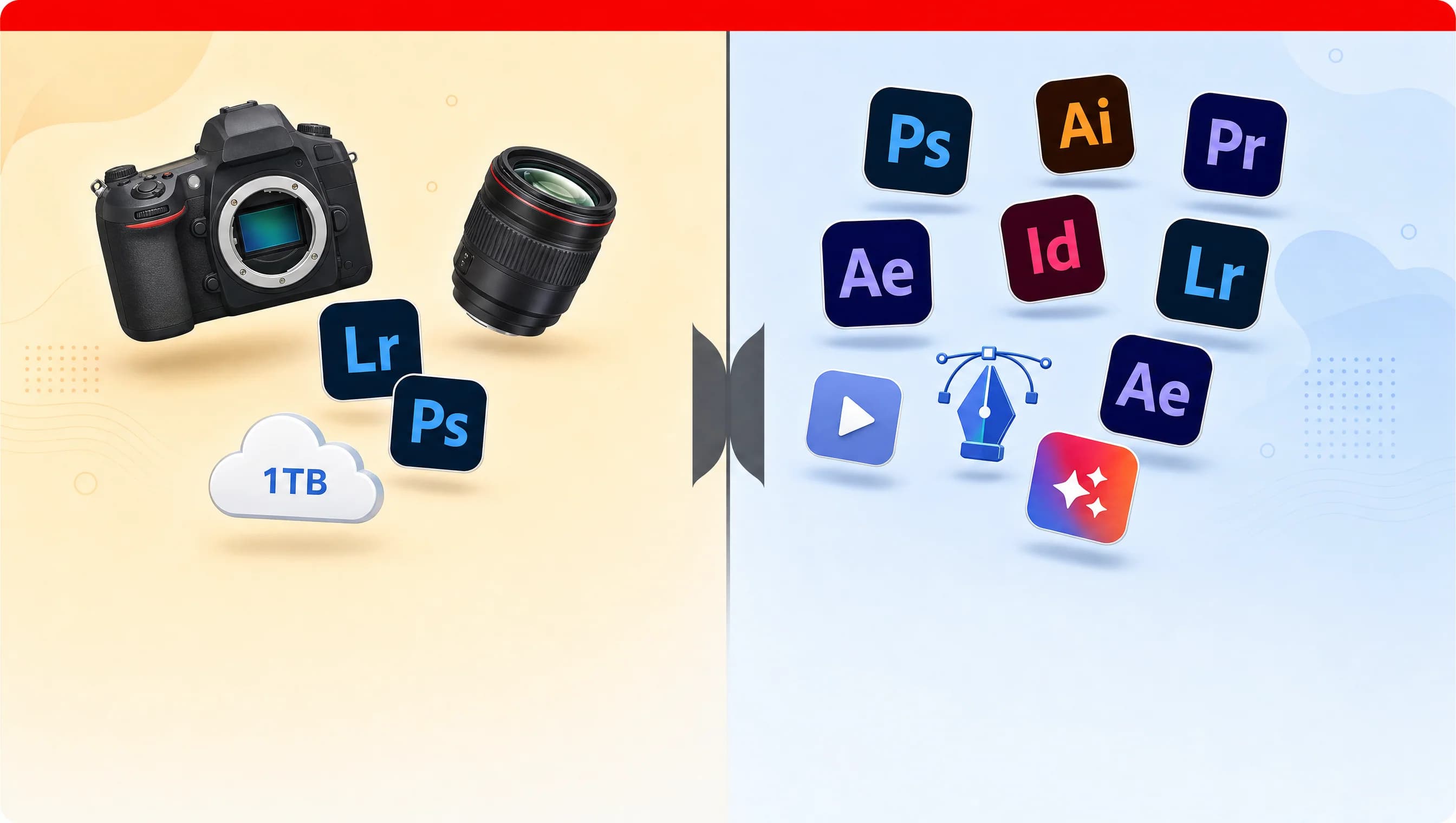 Adobe Photography Plan vs Creative Cloud Standard 2026: photographer Việt nên chọn gói nào?
