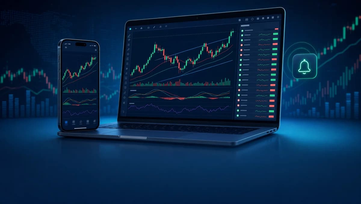 TradingView là gì: nền tảng biểu đồ và phân tích thị trường cổ phiếu, crypto, forex