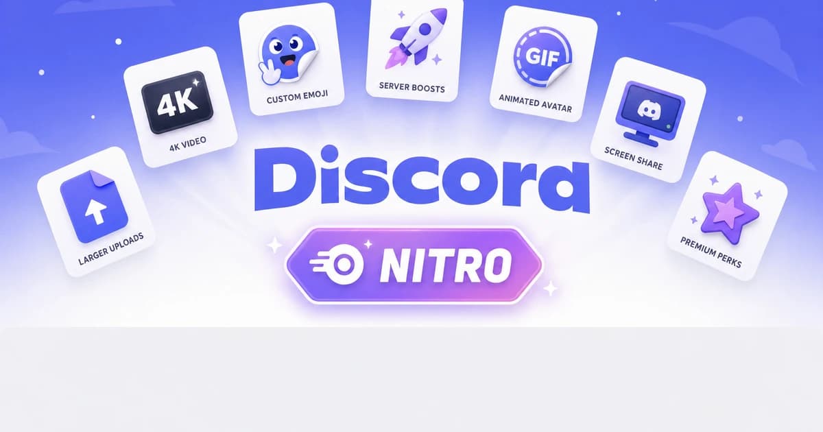 Discord Nitro 2026 tại Việt Nam, 7 tính năng đáng tiền, cách mua qua Momo và Visa, so sánh Nitro Basic và Nitro full