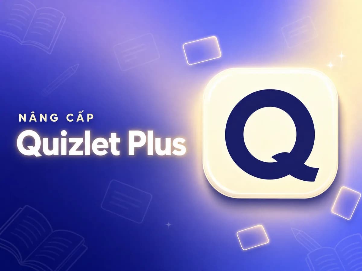 Nâng cấp Quizlet Plus