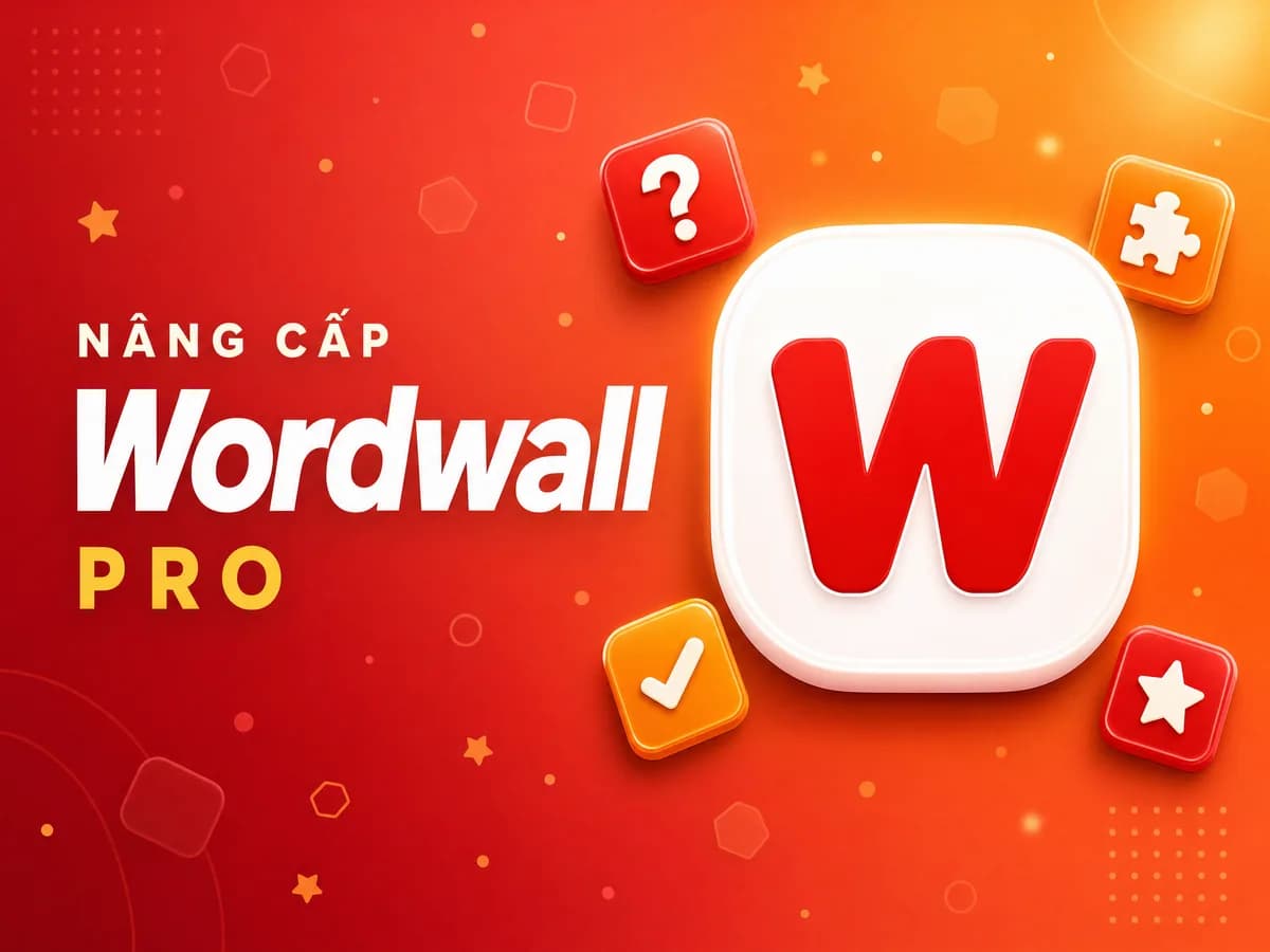 Nâng cấp Wordwall Pro